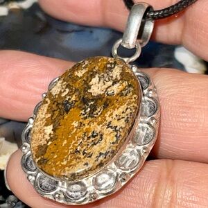 Small Picture Jasper Pendant 1 7/8”